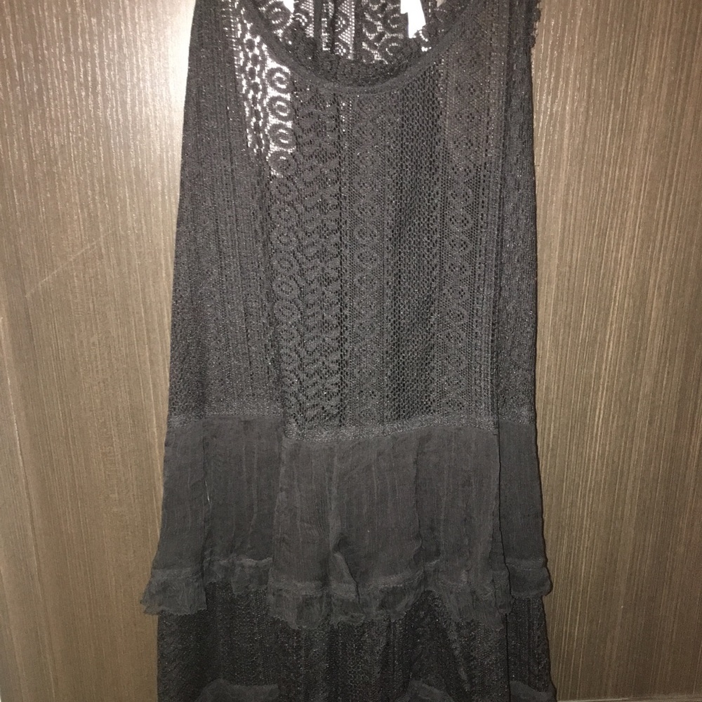 Long lace tank